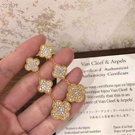 van cleef arpels replica|van cleef earrings copies.